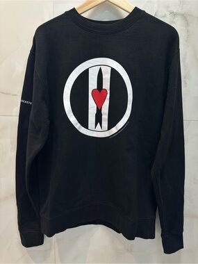Love and Rockets Black Sweatshirt Adult Size Medium
